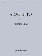 Adagietto Organ sheet music cover